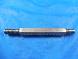 3/8 20 NS 3 THREAD PLUG GAGE .375 GO NO GO P.D.'S = .3425 & .3451 INSPECTION