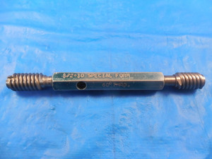 1/2 10 SPECIAL FORM 60 DEG. DOUBLE LEAD THREAD PLUG GAGE GO NO GO .4500 & .4570