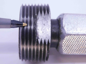 1 1/4 11 1/2 NPT L1 PIPE THREAD PLUG GAGE 1.25 1.250 1.2500 N.P.T. NATIONAL - NG0401BU