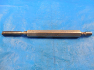 1/4 20 NC 4 SET THREAD PLUG GAGE .25 GO NO GO P.D.S = .2175 & .2188 1/4-20 NC-4