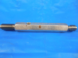 3/8 16 NC STUD THREAD PLUG GAGE .375 GO NO GO P.D.'S = .3340 & .3344 INSPECTION - NP0158BURL