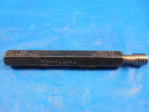 5/16 18 STUD THREAD PLUG GAGE .3125 NO GO ONLY P.D. = .2765 INSPECTION TOOL