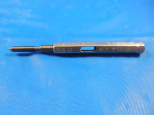 3 80 NS SET THREAD PLUG GAGE #3 .099 GO ONLY P.D. = .0909 QUALITY INSPECTION