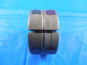 13/16 20 UNEF 3A VERMONT THREAD RING GAGES .8125 GO NO GO P.D.'S= .7800 & .7767