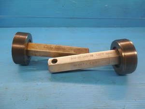 3" 20 UNS 3B LEFT HAND THREAD PLUG GAGE 3.0 GO NO GO P.D.S = 2.9675 & 2.9737 LH
