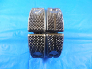 7/8 18 NS 3 THREAD RING GAGES .875 GO NO GO P.D.'S = .8384 & .8343 7/8-18 NS-3