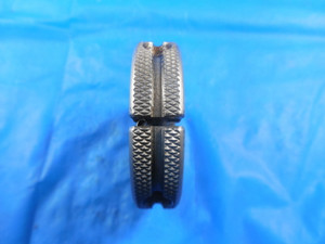 1/2 32 NS 3 THREAD RING GAGE .5 NO GO ONLY P.D. = .4772 QUALITY 1/2-32 NS-3