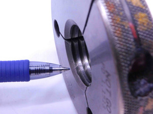 1 1/4 7 NC 3 THREAD RING GAGES 1.25 GO NO GO P.D.'S = 1.1572 & 1.1513 UNC-3 - NG1124BU