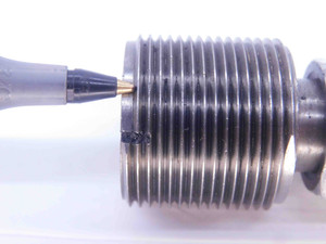 1 1/8 16 UN 2B THREAD PLUG GAGE 1.125 1.1250 GO NO GO P.D.'S = 1.0844 & 1.0909 - NG1199BU