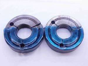1 5/8 12 UN 2A THREAD RING GAGES 1.625 1.6250 GO NO GO P.D.'S = 1.5691 & 1.5632 - 158122AR2