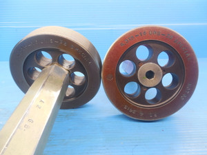 4 3/8 16 UNS 3B SPECIAL THREAD PLUG GAGES 4.375 GO NO GO P.D.S = 4.3356 & 4.3415