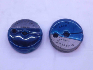 1/4 28 NF 3 THREAD RING GAGES .25 .250 GO NO GO P.D.'S = .2268 & .2246 UNF-3 - SD0908