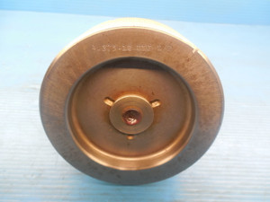 4 3/8 12 UNJ BEFORE PLATE THREAD PLUG GAGE 4.375 GO ONLY P.D. = 4.3221 BP B/P