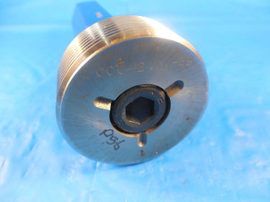 2" 12 UNJ 3B THREAD PLUG GAGE 2.0 NO GO ONLY P.D. = 1.9518 QUALITY INSPECTION