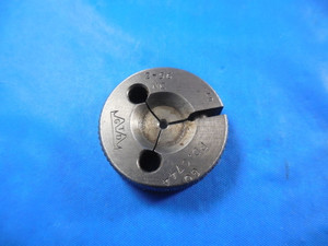 2 56 NC THREAD RING GAGE #2 .086 GO ONLY P.D. = .0744 QUALITY INSPECTION TOOLS