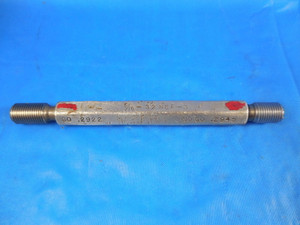 5/16 32 NEF 3 THREAD PLUG GAGE .3125 GO NO GO P.D.'S = .2922 & .2945 INSPECTION