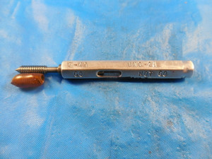5 40 UNC 2A SET THREAD PLUG GAGE #5 .125 GO ONLY P.D. = .1080 INSPECTION TOOLS