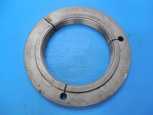 8.275 8 UNJS 3A THREAD RING GAGE 8.2750 GO ONLY P.D. = 8.1938 QUALITY INSPECTION