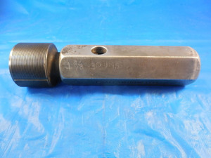 1 3/8 30 NS THREAD PLUG GAGE 1.375 GO ONLY P.D. = 1.3533 QUALITY INSPECTION TOOL