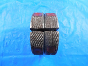 3/4 12 NS 2 THREAD RING GAGES .75 GO NO GO P.D.'S = .6939 & .6883 INSPECTION