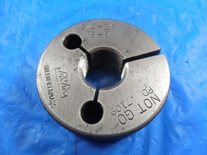 3/4 18 NS 3 THREAD RING GAGE .75 NO GO ONLY P.D. = .7109 QUALITY INSPECTION TOOL