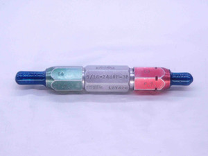 5/16 24 UNF 3B THREAD PLUG GAGE .3125 GO NO GO P.D.'S = .2854 & .2890 CHECK - NG2218YP 5/16 24 UNF 3B THREAD PLUG GAGE .3125 GO NO GO P.D.'S = .2854 & .2890 CHECK - NG2218YP
