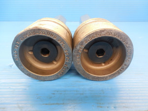 2 9/16 20 UNS SPL HILO SET THREAD PLUG GAGE 2.5625 GO NO GO PDS = 2.5300  2.5280