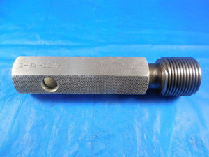 1 1/4 12 NF 3 SET THREAD PLUG GAGE 1.25 NO GO ONLY P.D. = 1.1919 INSPECTION TOOL