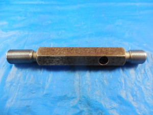 9/16 27 2B THREAD PLUG GAGE .5625 GO NO GO P.D.'S = .5384 & .5432 INSPECTION