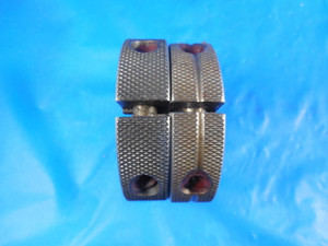 .781 40 NS 3 THREAD RING GAGES .7810 GO NO GO P.D.'S = .7638 & .7615 INSPECTION