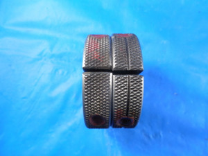 .470 32 NS 2 THREAD RING GAGES 1/2 UNDERSIZE GO NO GO PDS = .4497 & .4461 TOOL