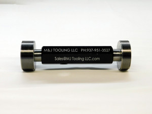 NEW 1 1/2 18 UNEF 2B THREAD PLUG GAGE 1.5 GO NO GO P.D.'S = 1.4639 & 1.4704 TOOL