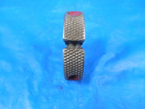 9/32 32 NS THREAD RING GAGE .28125 GO ONLY P.D. = .2609 QUALITY INSPECTION TOOL