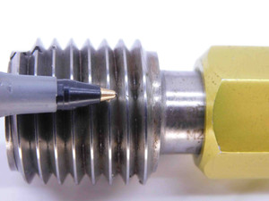 M27 X 3 6H METRIC THREAD PLUG GAGE 27 3.0 GO NO GO P.D.'S = 25.051 & 25.316 - NG2735SL
