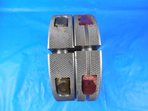 1.585 14 UNS VERMONT THREAD RING GAGES 1 9/16 OVERSIZE GO NO GO 1.5350 & 1.5300