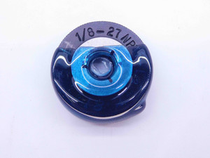 1/8 27 NPTF L2 PIPE THREAD RING GAGE .125 .1250 N.P.T.F. DRYSEAL TAPER CHECK - JF0737BU