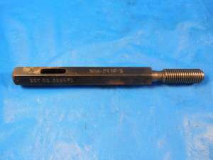 5/16 24 NF 3 SET THREAD PLUG GAGE .3125 NO GO ONLY P.D. = .2830 INSPECTION TOOL