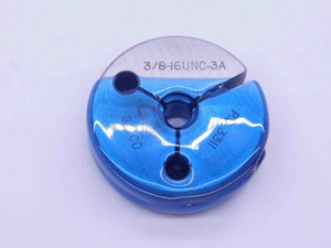 3/8 16 UNC 3A THREAD RING GAGE .375 .3750 NO GO ONLY P.D. = .3311 INSPECTION - BM0436
