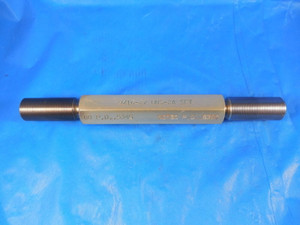 9/16 27 UNS 2A SET THREAD PLUG GAGE .5625 GO NO GO P.D.'S= .5345 & .5320 9/16-27