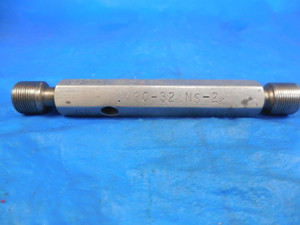 .490 32 NS 2 THREAD PLUG GAGE 0.490 GO NO GO P.D.'S = .4697 & .4733 TOOL .49-32 .490 32 NS 2 THREAD PLUG GAGE 0.490 GO NO GO P.D.'S = .4697 & .4733 TOOL .49-32