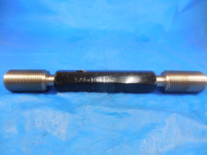 3/4 18 UNS SET THREAD PLUG GAGE .75 GO NO GO P.D.'S = .7139 & .7079 SETTING TOOL