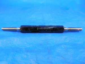 10 24 UNC 2A PREPLATE SET THREAD PLUG GAGE #10 .190 GO NO GO PDS = .1599 & .1574