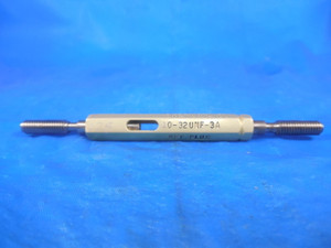 10 32 UNF 3A SET THREAD PLUG GAGE #10 .190 GO NO GO P.D.'S = .1697 & .1674