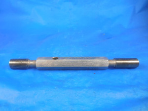 7/16 24 NS 2 SET THREAD PLUG GAGE .4375 GO NO GO P.D.'S = .4104 & .4068 7/16-24