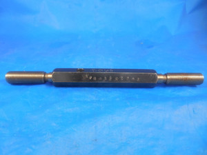 3/8 32 NEF 2 SET THREAD PIPE GAGE .375 GO NO GO P.D.'S = .3547 & .3513 TOOLS