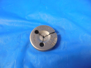 3 48 NC THREAD RING GAGE #3 .099 GO ONLY P.D.= .0855 QUALITY #3-48 UNC 3A