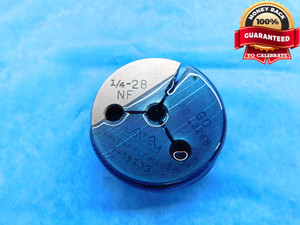1/4 28 NF THREAD RING GAGE .25 GO ONLY P.D. = .2268 UNF 1/4"-28 INSPECTION CHECK - DS0382SL