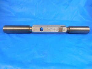 .86 18 THREAD PLUG GAGE .860 GO NO GO P.D.'S = .8346 & 8384 QUALITY INSPECTION