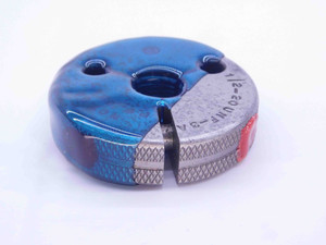 1/2 20 UNF 3A THREAD RING GAGE .5 .50 .500 .5000 NO GO ONLY P.D. = .4643 CHECK - DS0438BU