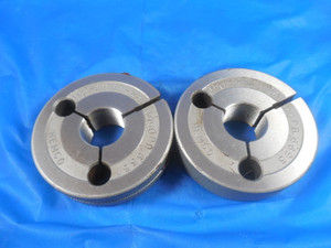 11/16 36 NS 2A THREAD RING GAGES .6875 GO NO GO P.D.'S = .6695 & .6661 QUALITY
